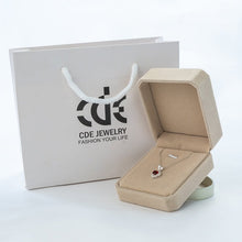 Dây chuyền bạc LAMY - Love Heart Red Necklace Silver CDE6145RD