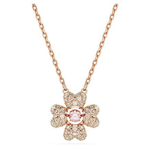 Dây chuyền nữ LAMY Idyllia Rose-Gold Crystal Clover Necklace CDE6185PI