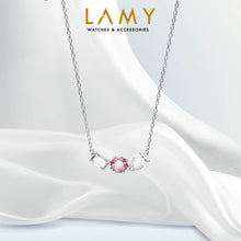 Dây chuyền nữ LAMY Mesmera Pendant Silver Pink Necklace CDE6179