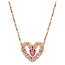 Dây chuyền nữ LAMY Una Heart Pink Necklace Rose Gold CDE6191RG