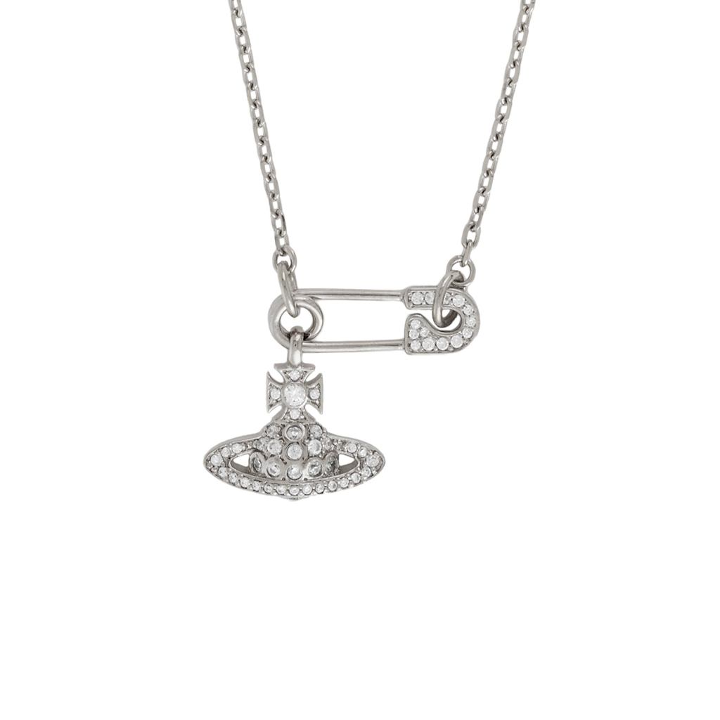 CDE Lucrece Pendant Necklace Silver CDE6193