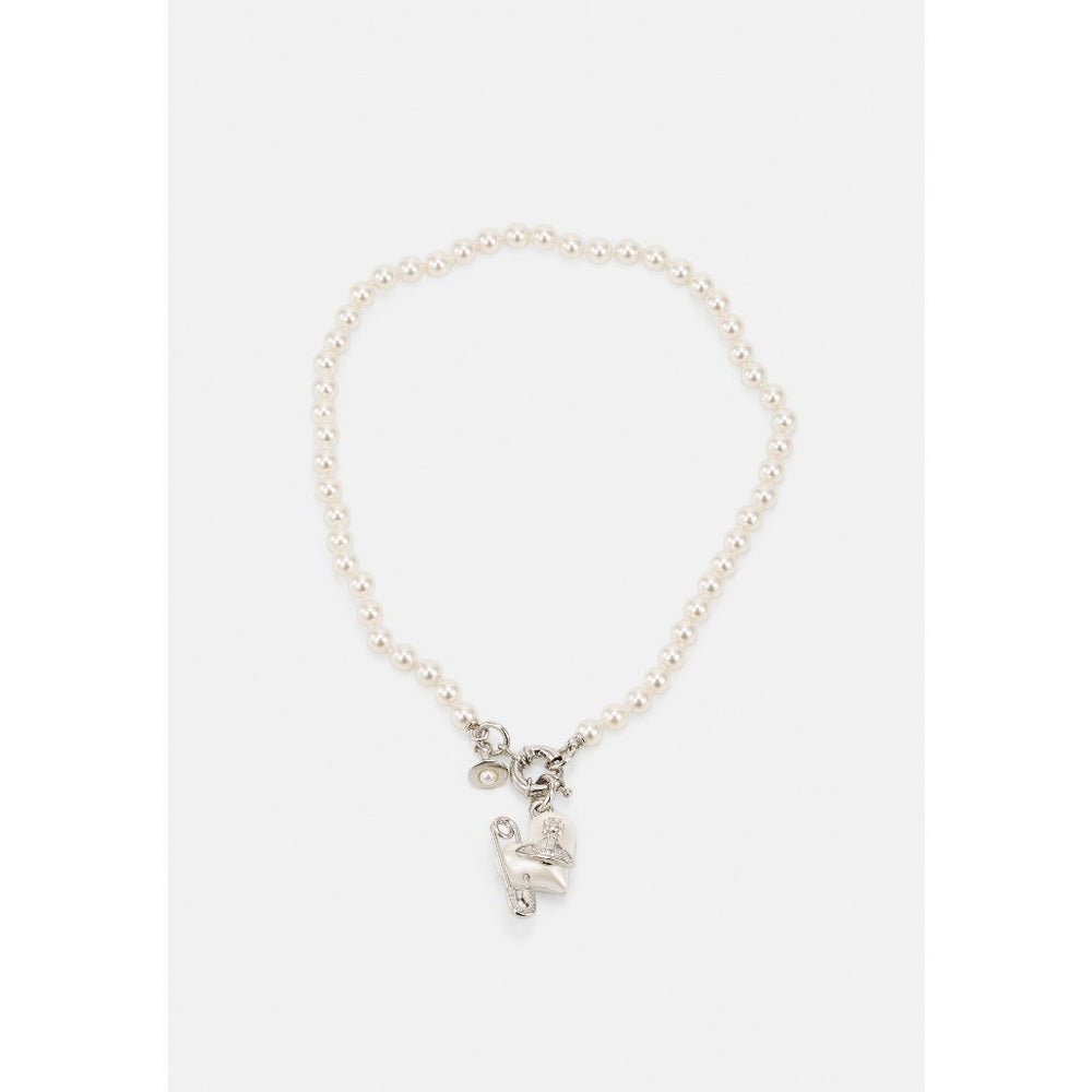 Orietta Pearl Necklace Silver - 6195SV