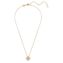 Dây chuyền nữ LAMY Idyllia Rose-Gold Crystal Clover Necklace CDE6185PI