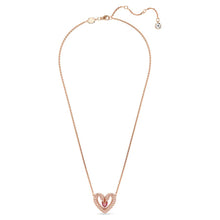 Dây chuyền nữ LAMY Una Heart Pink Necklace Rose Gold CDE6191RG