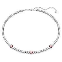 Dây chuyền nữ LAMY Crystal Matrix Tennis Pink Necklace CDE6187PI
