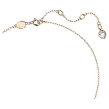 Dây chuyền nữ LAMY Iconic Swan Green Crystal Necklace Rose Gold CDE6190GR