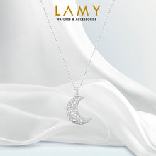Dây chuyền LAMY Luna Moon White Crystal Necklace Silver CDE6214SV