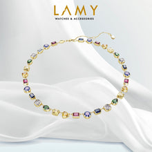 Dây chuyền LAMY Stilla Mixed Cuts Necklace Gold CDE6211