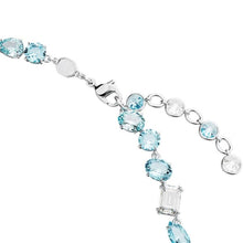 Dây chuyền LAMY Mixed Cuts Blue Necklace Silver CDE6218