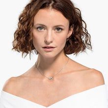 Dây chuyền nữ LAMY Infinity White Silver Necklace CDE6176SV