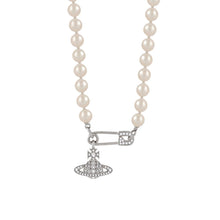 Dây chuyền LAMY Lucrece Pearl Necklace Silver CDE6194