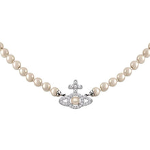 Dây chuyền LAMY Olympia Beaded Pearl Orb Necklace Silver CDE6209