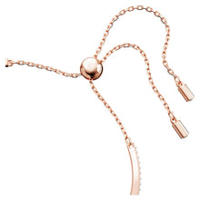 Vòng tay LAMY Iconic Swan Green Crystal Bracelet Rose Gold CDE2097GR