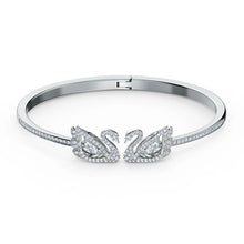 Vòng tay LAMY Dancing Swan White Bracelet Silver CDE2122SV