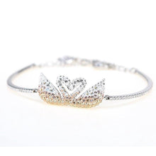 Vòng tay LAMY Iconic Swan Multi-Colored Bracelet Silver CDE2123