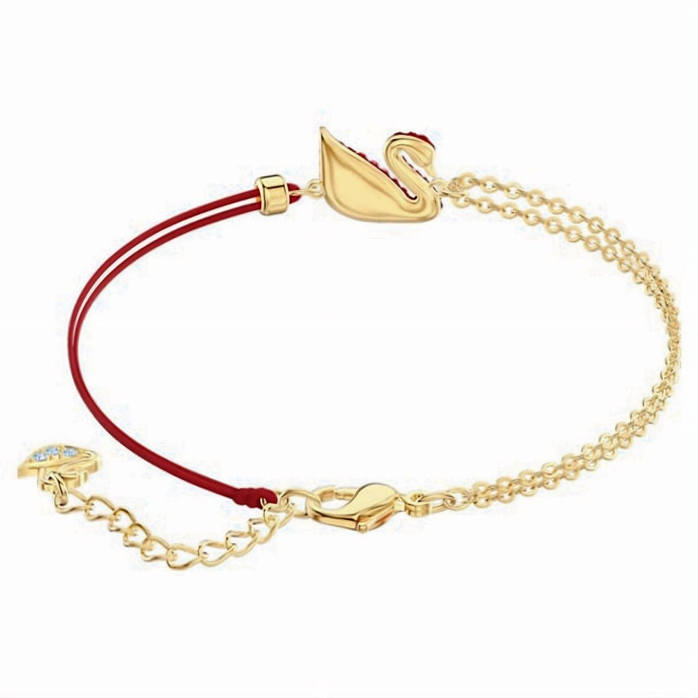 Iconic Swan Bracelet Red