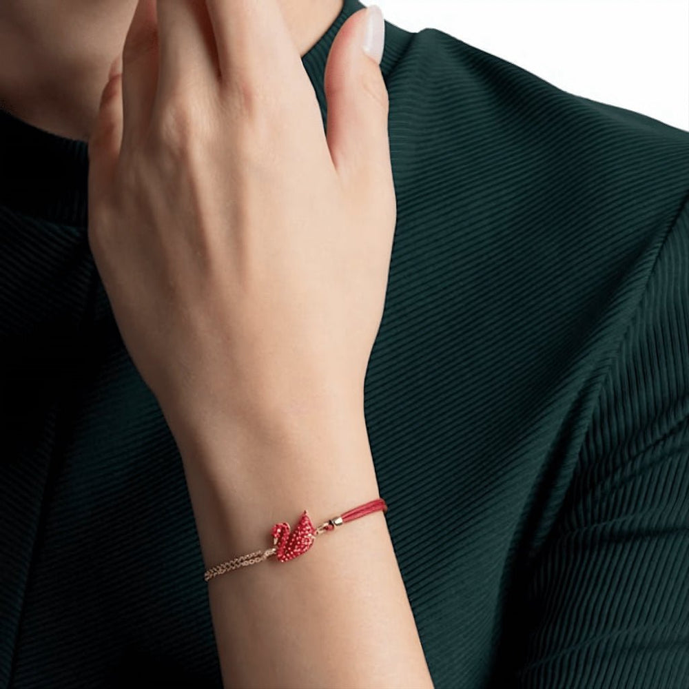 Iconic Swan Bracelet Red
