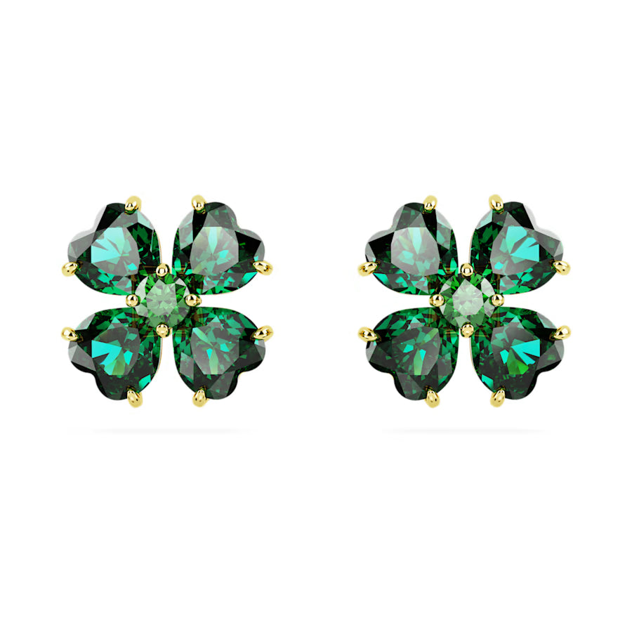 CDE Idyllia Mixed Cuts Clover Women's Earrings CDE3121