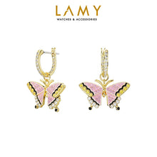 Khuyên tai LAMY Idyllia Butterfly Multicolored Drop Earrings CDE3127
