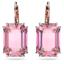 Khuyên tai LAMY Millenia Octagon Cut Pink Drop Women's Earrings CDE3126