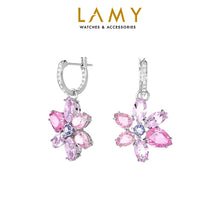 Khuyên tai LAMY Gema Mixed Cuts Rose Drop Silver Earrings CDE3125