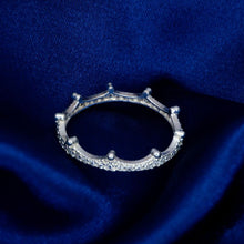 Nhẫn bạc nữ S925 Lamy vương miện 8089 - Nhẫn bạc ta cao cấp