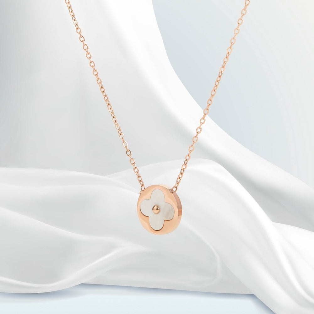 Lucky Leaves Jewelry Set Rose Gold - 6024RG, 2020RG, 3022RG