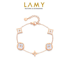 Bộ trang sức LAMY  Lucky Leaves Rose Gold CDE6024RG, CDE2020RG, CDE3022RG