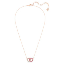 Dây chuyền LAMY Intertwined Circles Stone Pink Necklace CDE6111PI Women's Necklace