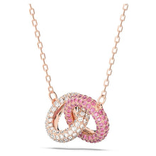 Dây chuyền LAMY Intertwined Circles Stone Pink Necklace CDE6111PI Women's Necklace