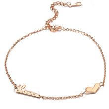 Lắc chân LAMY Heart And Love Silver Anklet CDE9001RG