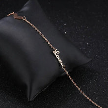 Lắc chân LAMY Heart And Love Silver Anklet CDE9001RG