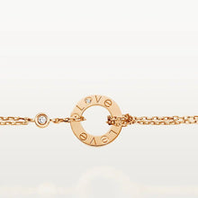 Lắc chân LAMY Love Engraved Silver Anklet CDE9016GG