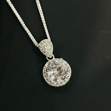 Dây chuyền Sparkling Radiance Necklace with High-Quality Gemstones CDE6080SV - Sterling Silver Women's Necklace