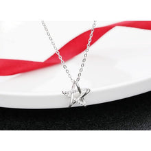 Dây chuyền bạc LAMY Gem-Studded Lucky Star Necklace Silver CDE6121SV - Women's Silver Necklace