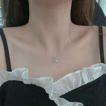 Dây chuyền bạc LAMY Gem-Studded Lucky Star Necklace Silver CDE6121SV - Women's Silver Necklace