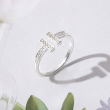 Nhẫn bạc nữ S925 Lamy H-Shaped Ring Silver 8095 - Nhẫn bạc ta, cao cấp