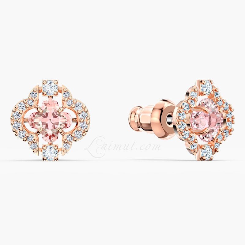 Sparkling Dance Earrings Rose Gold
