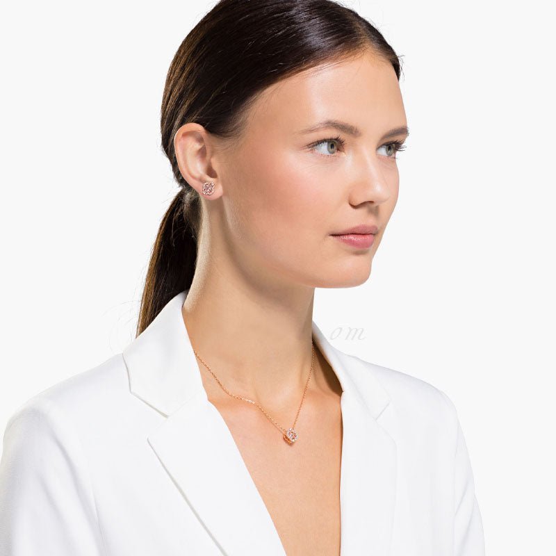 Sparkling Dance Earrings Rose Gold