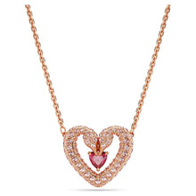 Bộ trang sức LAMY Una Heart Pink Necklace Bracelet CDE6191RG & CDE2134RG