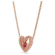 Bộ trang sức LAMY Una Heart Pink Necklace Bracelet CDE6191RG & CDE2134RG