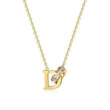 Dây chuyền nữ D-shaped Necklace Gold CDE6037GG