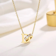 Dây chuyền nữ D-shaped Necklace Gold CDE6037GG