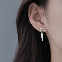 Khuyên tai LAMY Elegant Bow women's earrings CDE3175SV