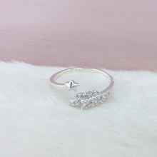 Nhẫn bạc nữ LAMY Olive Leaf And Star Ring Silver CDE8181SV - Nhẫn bạc ta cao cấp