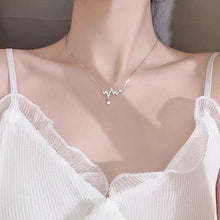 Dây chuyền LAMY Sparkling Heartbeat Silver Necklace CDE6237SV