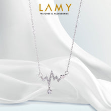 Dây chuyền LAMY Sparkling Heartbeat Silver Necklace CDE6237SV