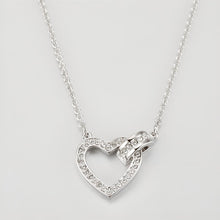 Dây chuyền LAMY Sparkling Romantic Heart Silver Necklace CDE6241SV