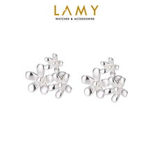 Khuyên tai LAMY Sparkling Cherry Blossom Bouquet Earrings Silver CDE3104SV