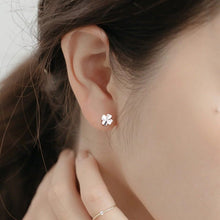 Khuyên tai LAMY Four-leaf Clover women's earrings CDE3103SV